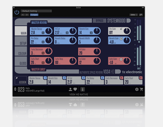 TC Electronic VSS4 HD Reverb